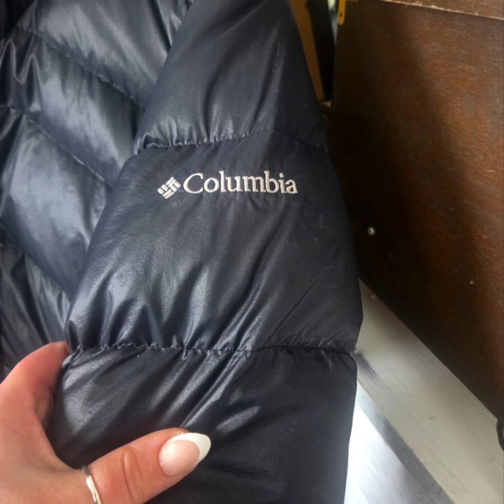 Small Columbia knee length jacket